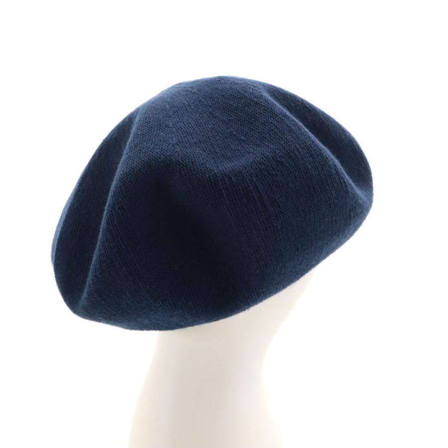 CA4LA（カシラ） 日本製 ベレー帽 ネイビー ユニセックス メンズ 古着