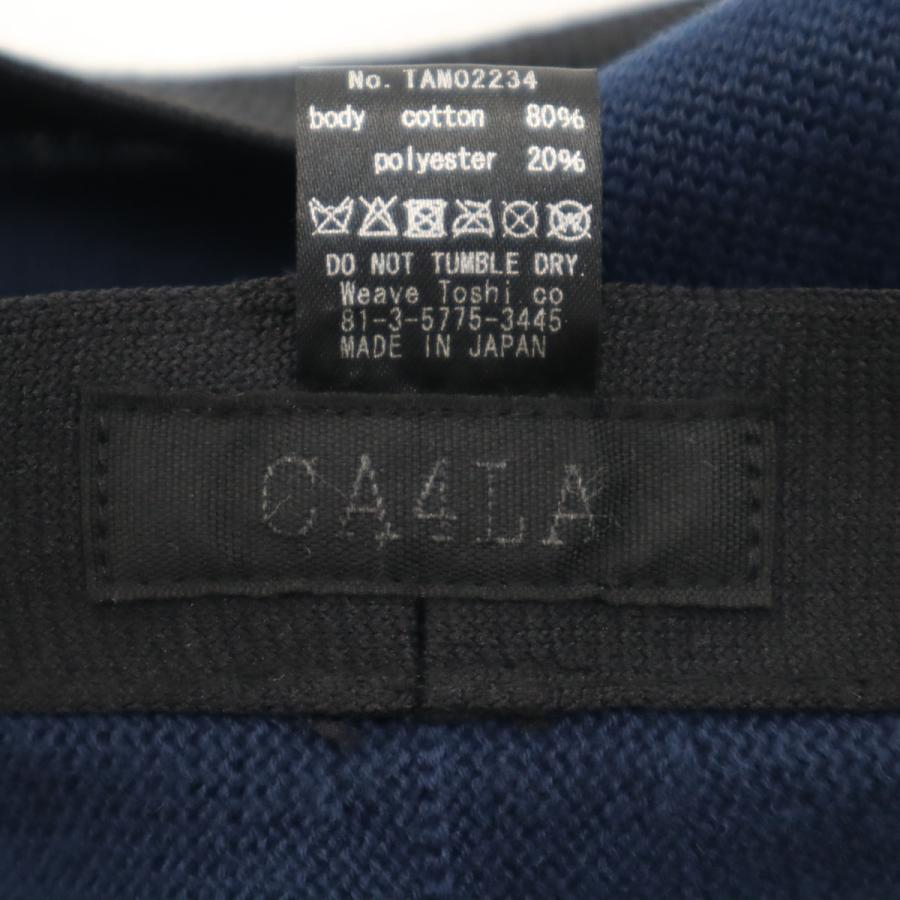 CA4LA（カシラ） 日本製 ベレー帽 ネイビー ユニセックス メンズ 古着