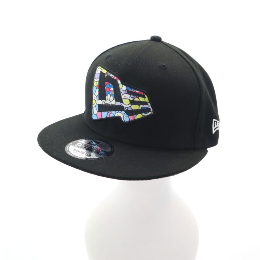 NEW ERA 村上隆 9FIFTY M/L NEW ERA（ニューエラ） 村上隆 コラボ 9FIFTY キャップ S/M ブラック