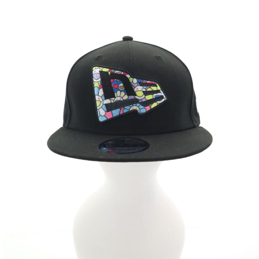 NEW ERA 村上隆 9FIFTY M/L NEW ERA（ニューエラ） 村上隆 コラボ 9FIFTY キャップ S/M ブラック