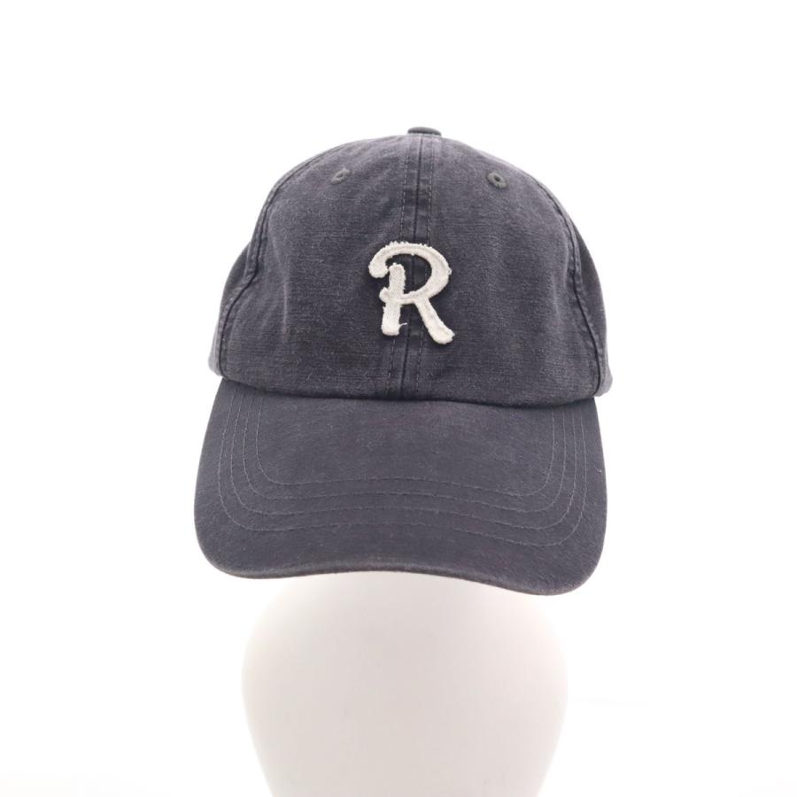 Ron Herman RH ロンハーマキャップ パープルグレーネイビー Ron Herman（ロンハーマン） キャップ ネイビー 帽子 メンズ 古着 中古