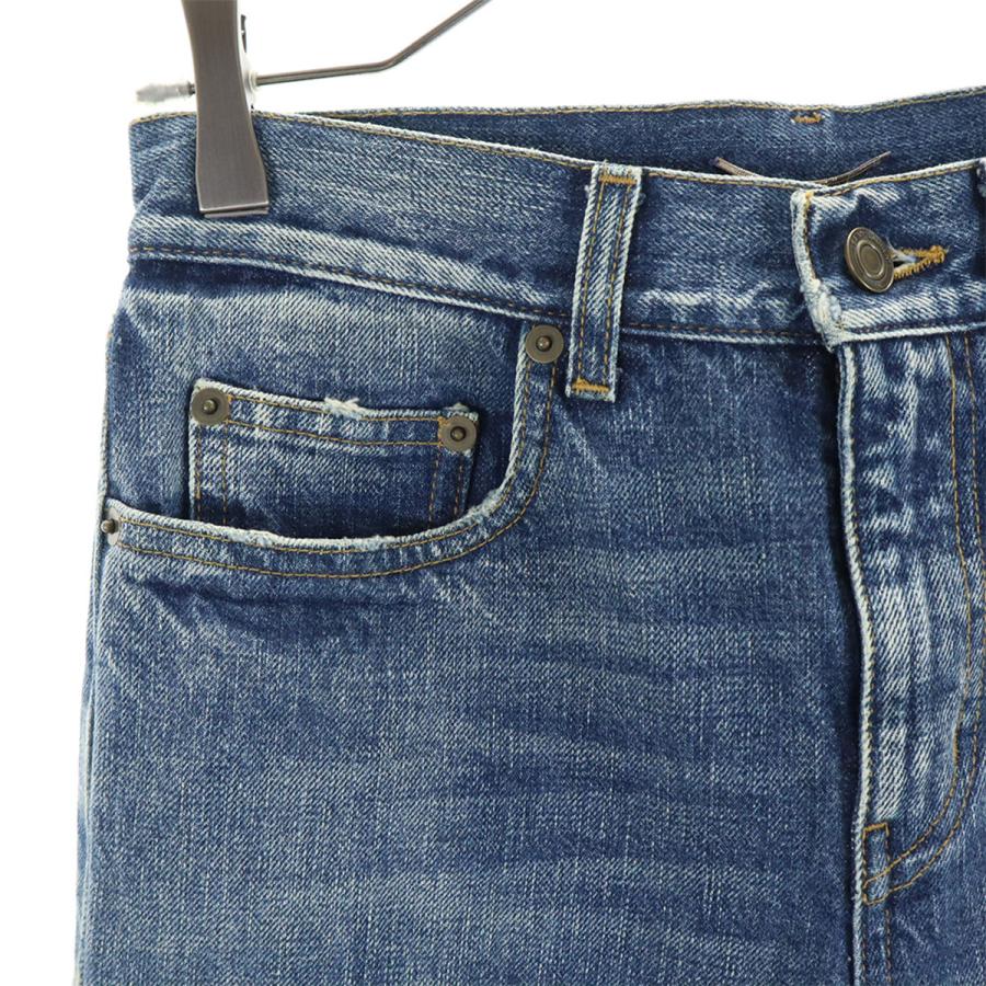 SAINT LAURENT サンローラン ストレートデニムパンツ w27 ジーンズ