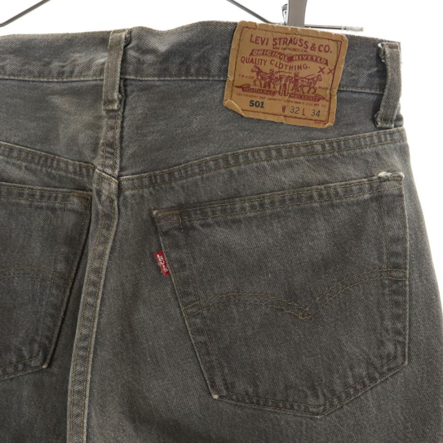 Levi's（リーバイス） 93年製 90s 501 USA製 ブラックデニム デニム