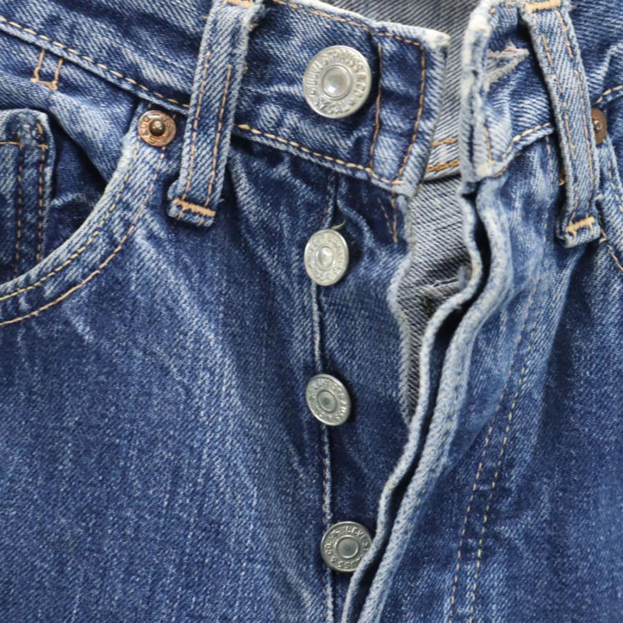 Levi's（リーバイス） 60s 501XX ボタンフライ3つ Vステッチ ボタン裏2