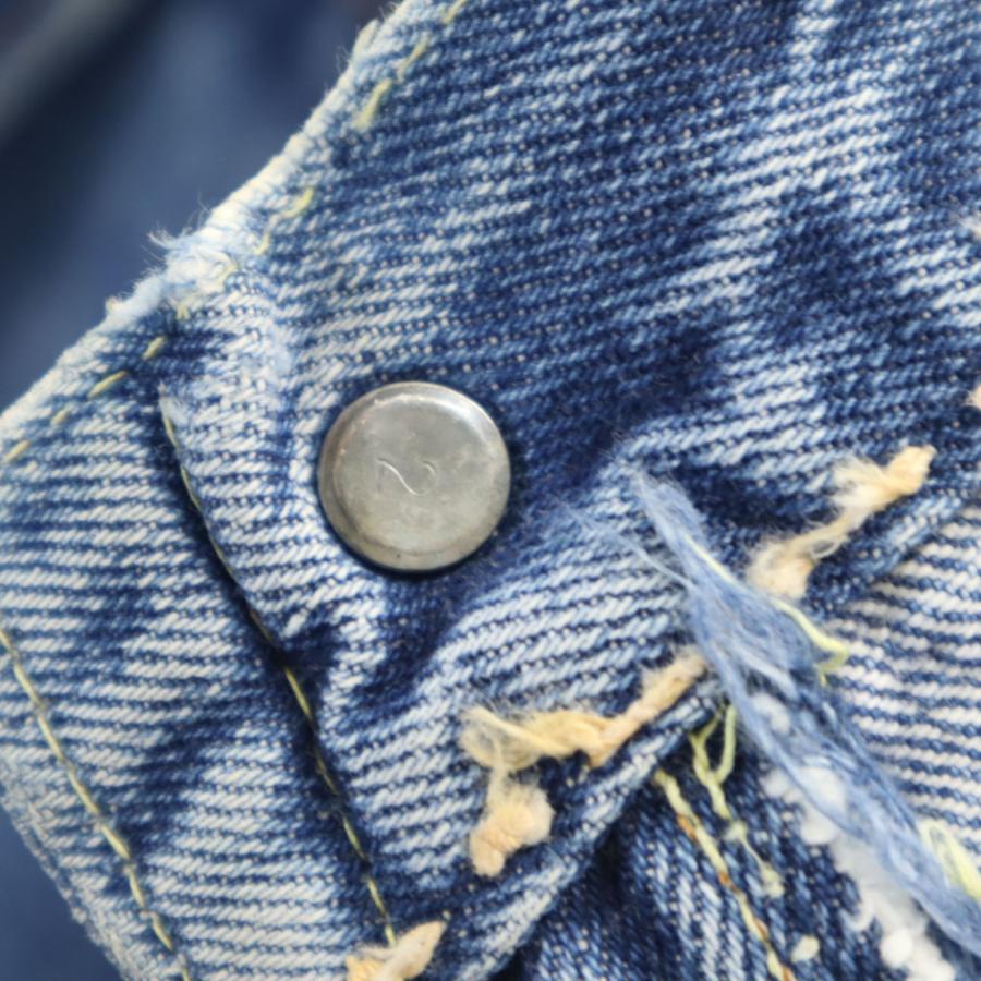 Levi's（リーバイス） 60s 501XX ボタンフライ3つ Vステッチ ボタン裏2