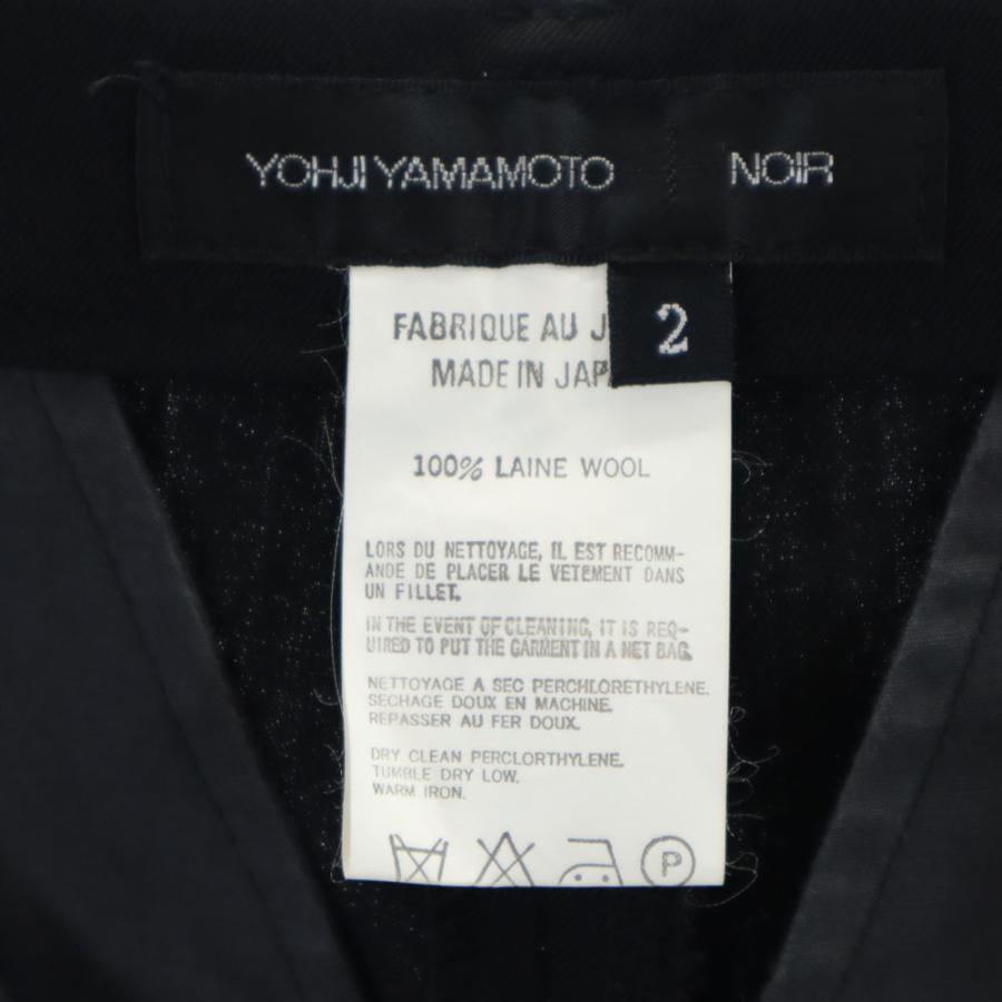 Yohji Yamamoto（ヨウジヤマモト） プリュスノアール 日本製 ウール