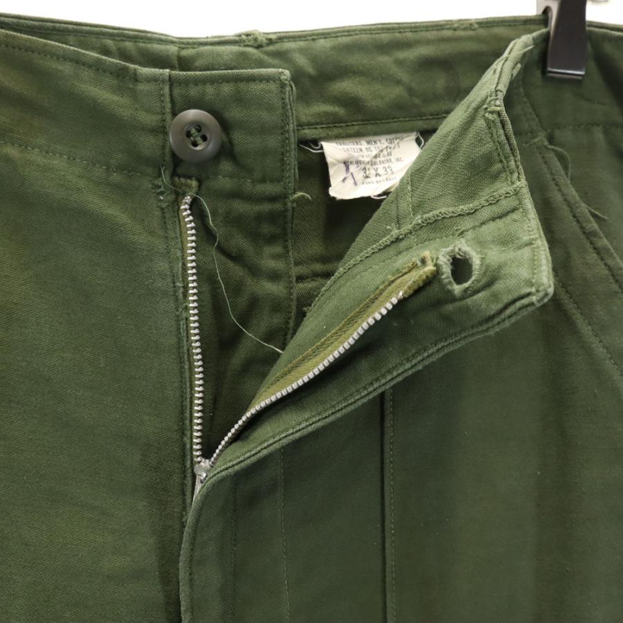 US ARMY アメリカ軍 60s 1968年 コットンサテン ベイカー ヴィンテージ