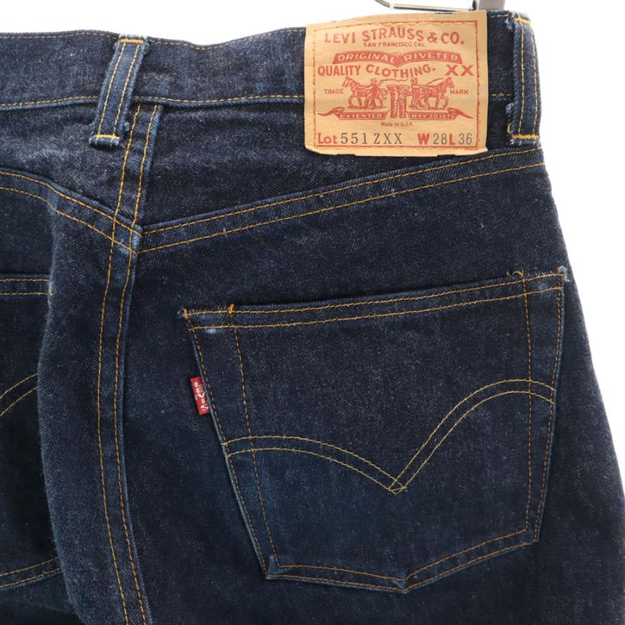 Levi's（リーバイス） 90s 米国製 裏リベット ビックE 赤耳 551ZXX