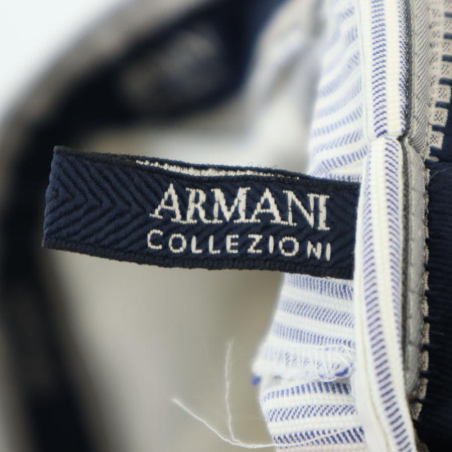 ARMANI COLLEZIONI アルマーニコレッツォーニ ストライプ ロングパンツ