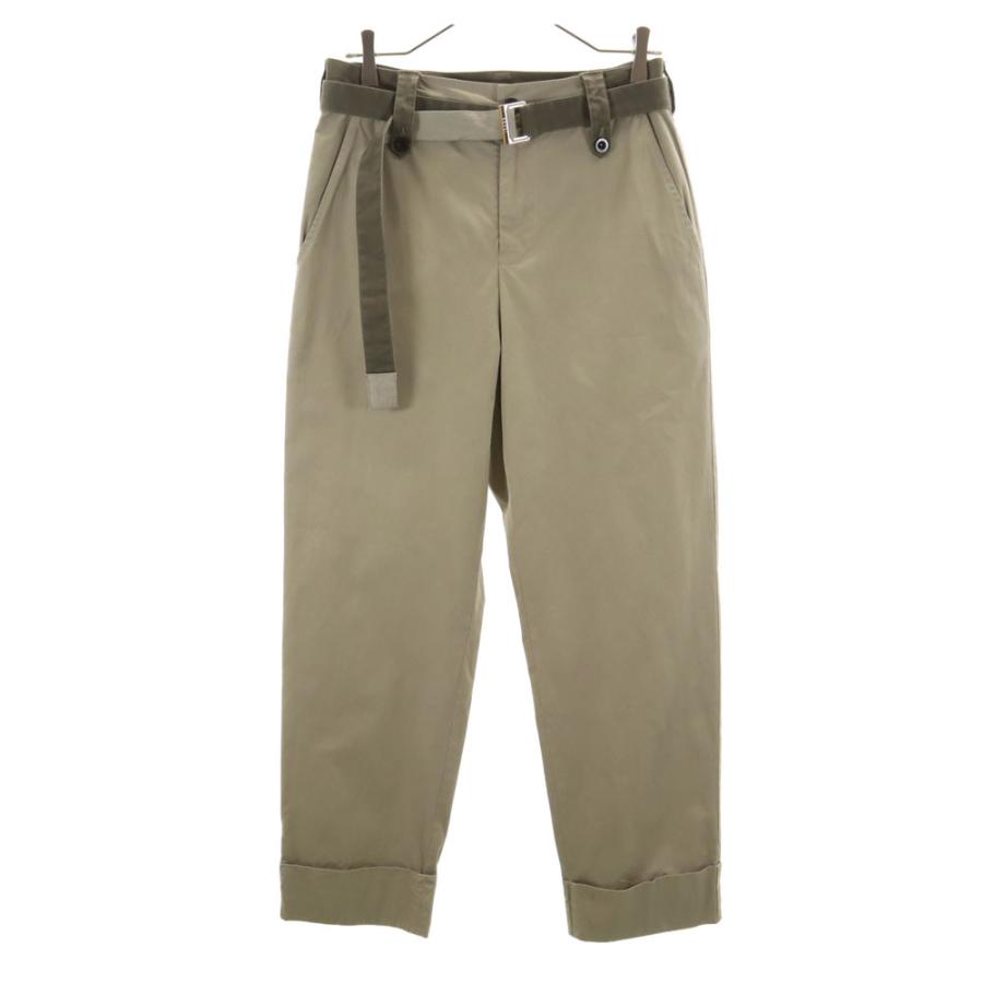 sacai（サカイ） 23SS 日本製 ウールブレンド 23-02978M ベルテッド