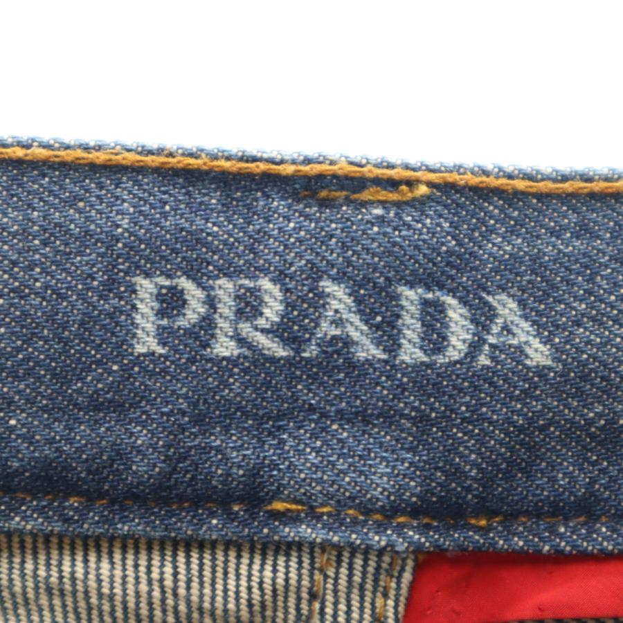 PRADA（プラダ） ルーマニア製 ボタンフライ デニムパンツ w29 ブルー