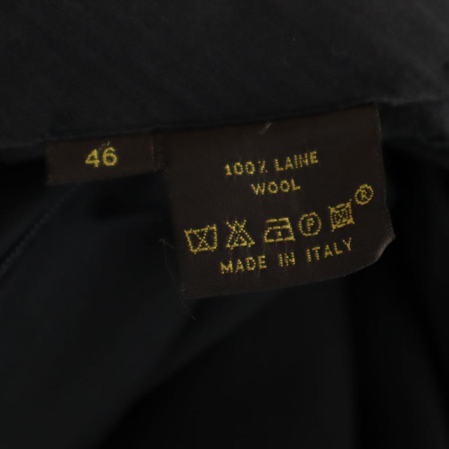 LOUIS VUITTON ルイヴィトン イタリア製 スラックスパンツ 46 ブラック メンズ LOUIS VUITTON（ルイ・ヴィトン） イタリア製 スラックスパンツ 46