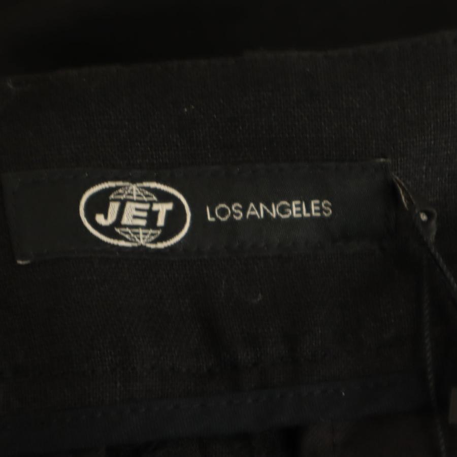 未使用 JET LOS ANGELES ジェット ロサンゼルス リネン ワイドパンツ 2 ブラック レディース 古着 中古 |  | 07