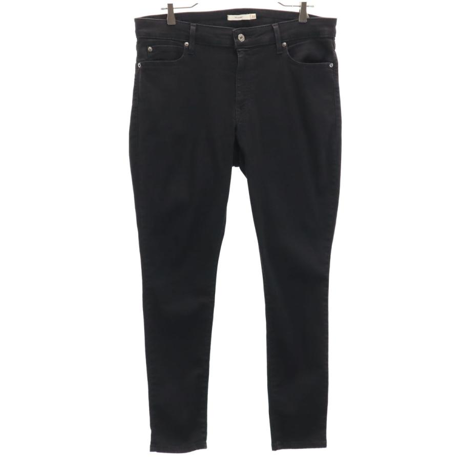 Levi's（リーバイス） 711 スキニーパンツ W33 ブラック ストレッチ
