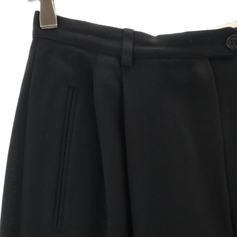 Emporio Armani エンポリオアルマーニ 90s イタリア製 オールド ハイウエスト テーパードパンツ 42 ブラック タック レディース Emporio Armani エンポリオアルマーニ 90s イタリア製 オールド ハイ