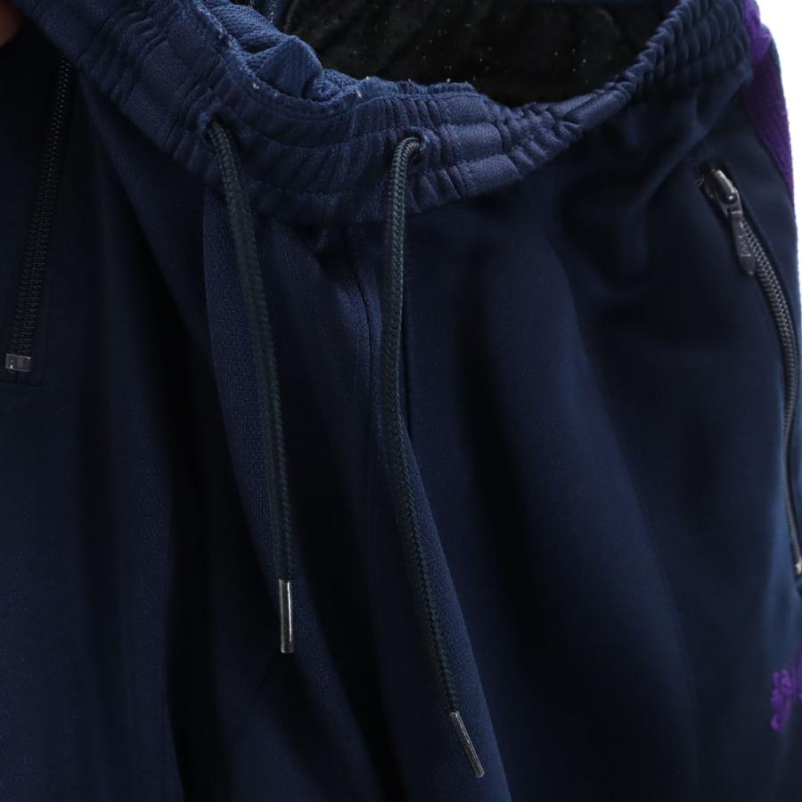Needles ニードルズ 日本製 ワイド トラックパンツ XS ネイビー