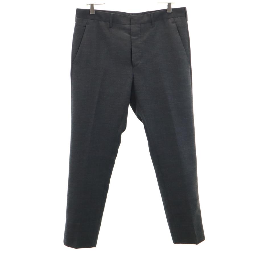 PRADA プラダ イタリア製 スラックスパンツ 48 チャコール メンズ PRADA（プラダ） イタリア製 スラックスパンツ 48 チャコール メンズ