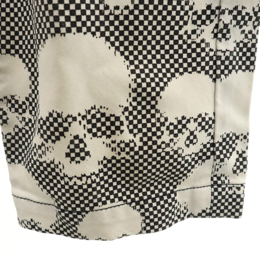 COMME des GARCONS HOMME PLUS コムデギャルソンオムプリュス 2010年 日本製 スカル柄 ロングパンツ L アイボリー メンズ COMME des GARCONS HOMME PLUS コムデギャルソンオムプリュス 2010年