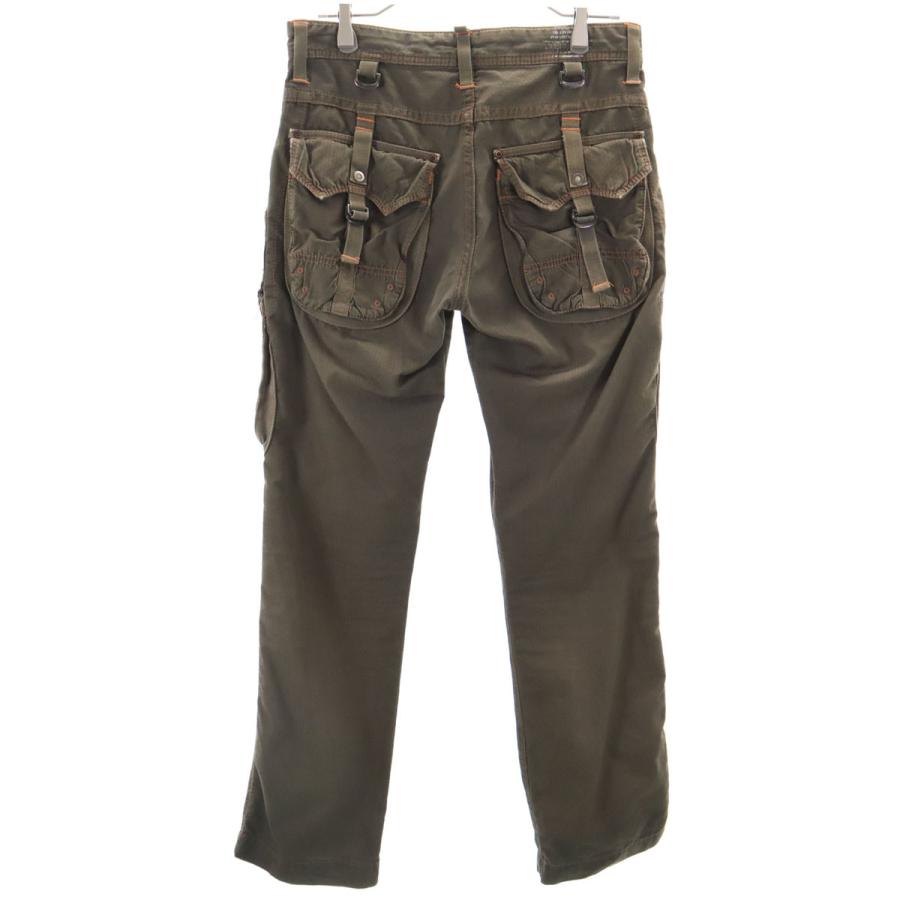 Levi's（リーバイス） 505 カーゴパンツ S カーキ系 メンズ 古着 中古