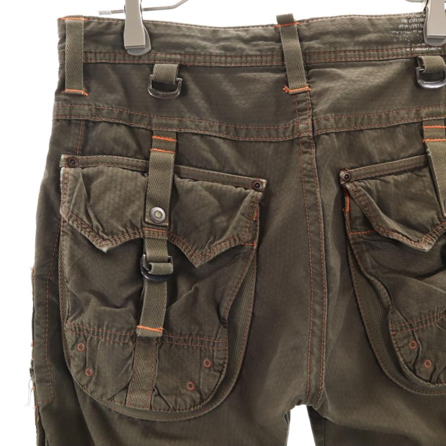 Levi's（リーバイス） 505 カーゴパンツ S カーキ系 メンズ 古着 中古