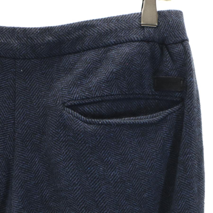 INCOTEX（インコテックス） ヘリンボーン SLIM FIT スラックスパンツ