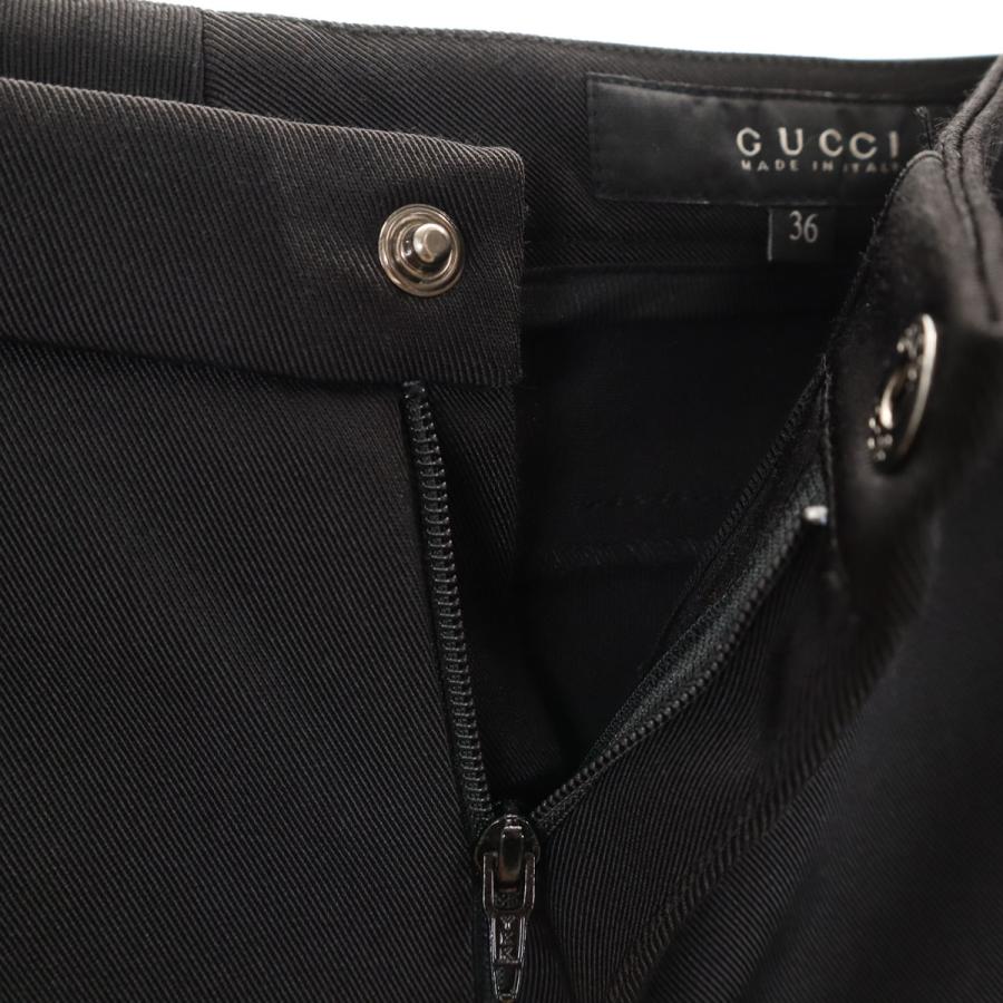 GUCCI（グッチ） 未使用 イタリア製 パンツ 36 ブラック タグ付き