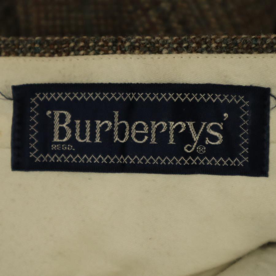 90s Burberrys バーバリーズ ウールジャケット ベルト付き S Burberrys バーバリーズ 90s オールド ウールパンツ 94-84-165AB4