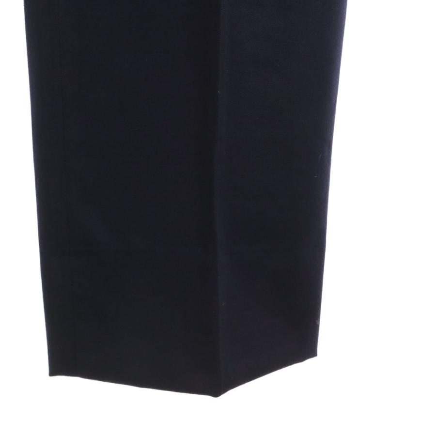 古着 Yohji Yamamoto ヨウジヤマモト 日本製 ウール100％ スラックスパンツ 2 ネイビー メンズ Yohji Yamamoto（ヨウジヤマモト） 日本製 ウール100％ スラックス