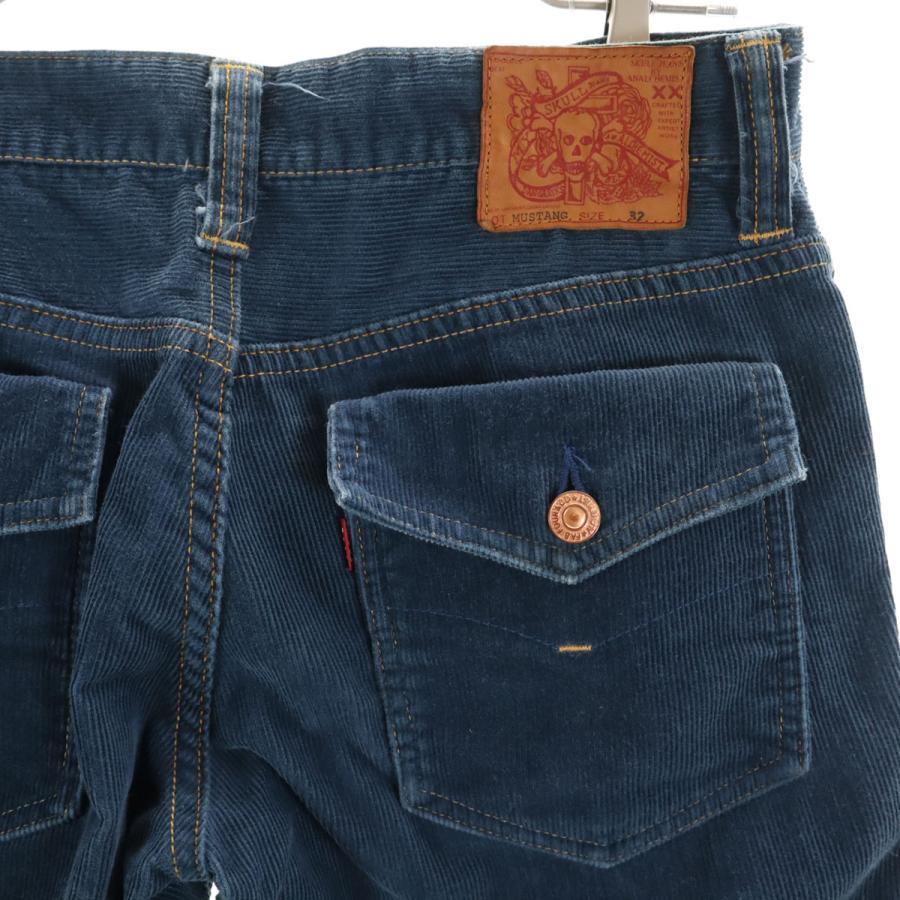 SKULL JEANS（スカルジーンズ） 日本製 MUSTANG コーデュロイ ブーツ 