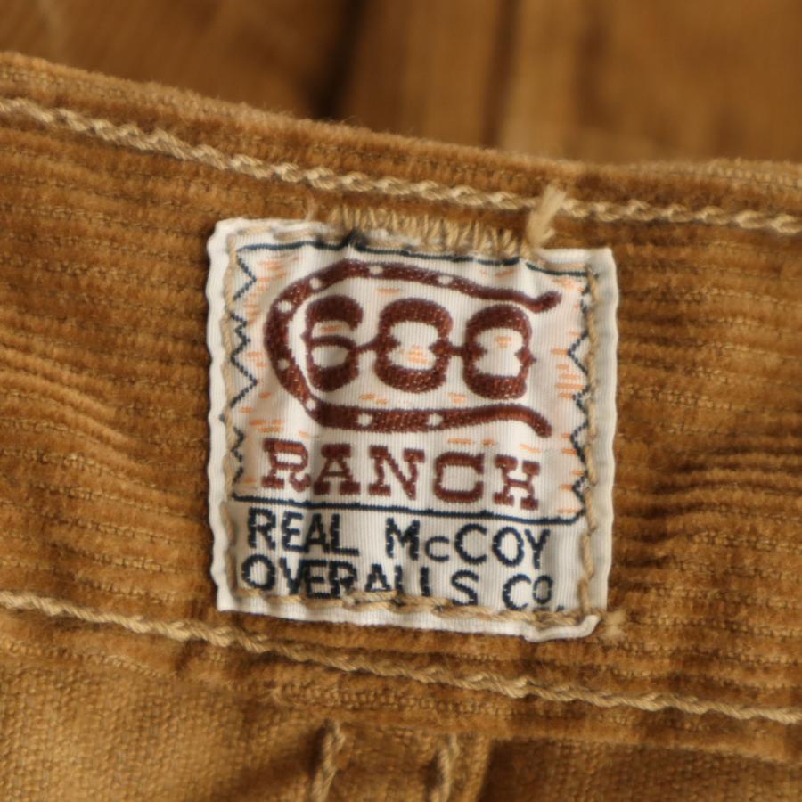 REAL McCOY リアルマッコイ 600R-415Z コーデュロイパンツ W31