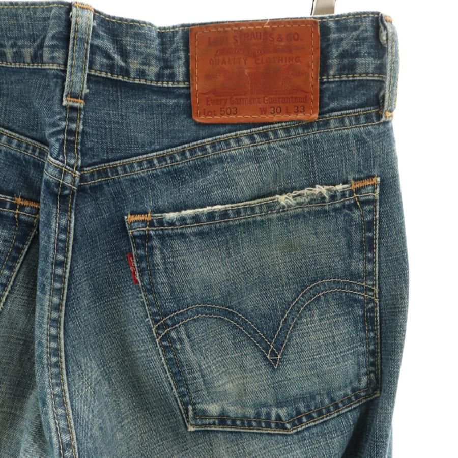 Levi's（リーバイス） 503 日本製 ルーズ デニムパンツ W30 ウォッシュ
