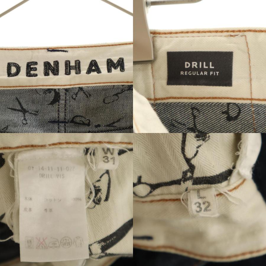 【美品・日本製】DENHAM DRILL MIJNB W31 中古・古着通販】Denham (デンハム) DRILL MIJNBV ブラック サイズ:W31