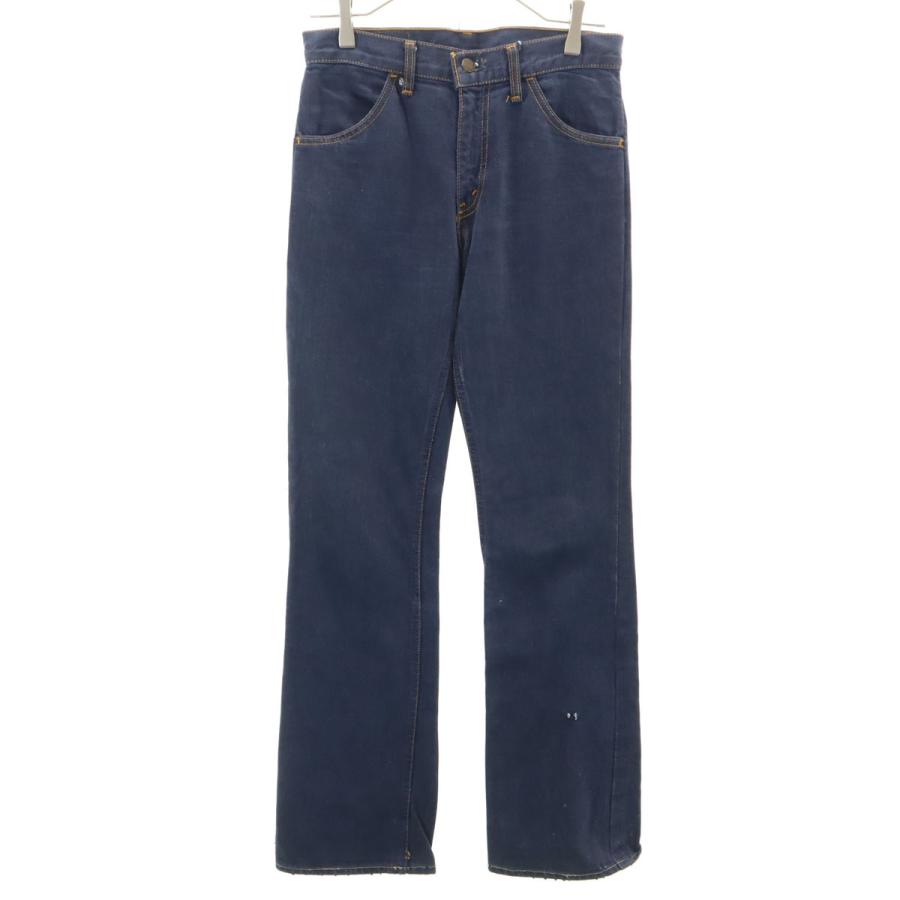 美品　リーバイス　レディース　オレンジタブ　28 ブラック　レア Levi's（リーバイス） 70s ビックE オレンジタブ フレアデニムパンツ