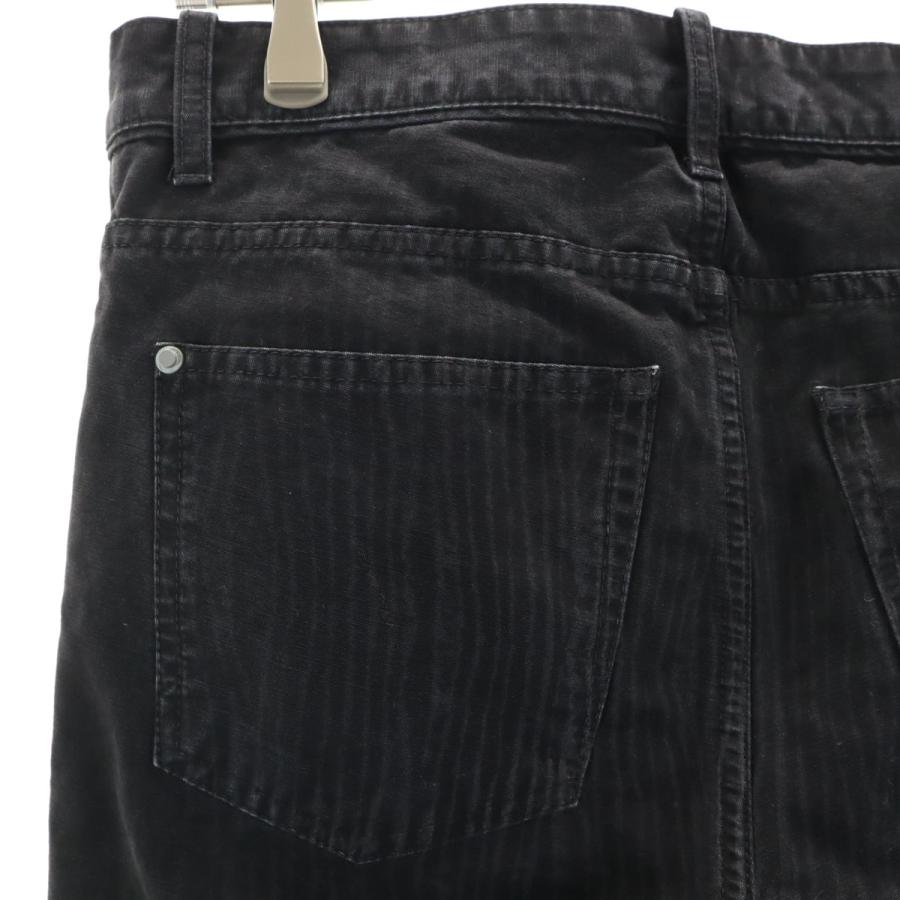 古着 BALENCIAGA バレンシアガ イタリア製 総柄 ロングパンツ W29 ブラック メンズ BALENCIAGA（バレンシアガ） イタリア製 総柄 ロングパンツ W29