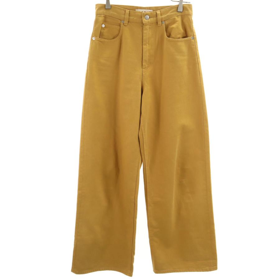 ユニクロ（UNIQLO） MARNI マルニ コラボ バギー デニムパンツ W23