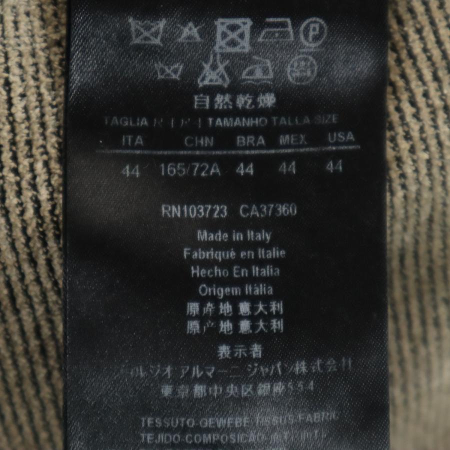 GIORGIO ARMANI ジョルジオアルマーニ イタリア製 細畝 スラックス