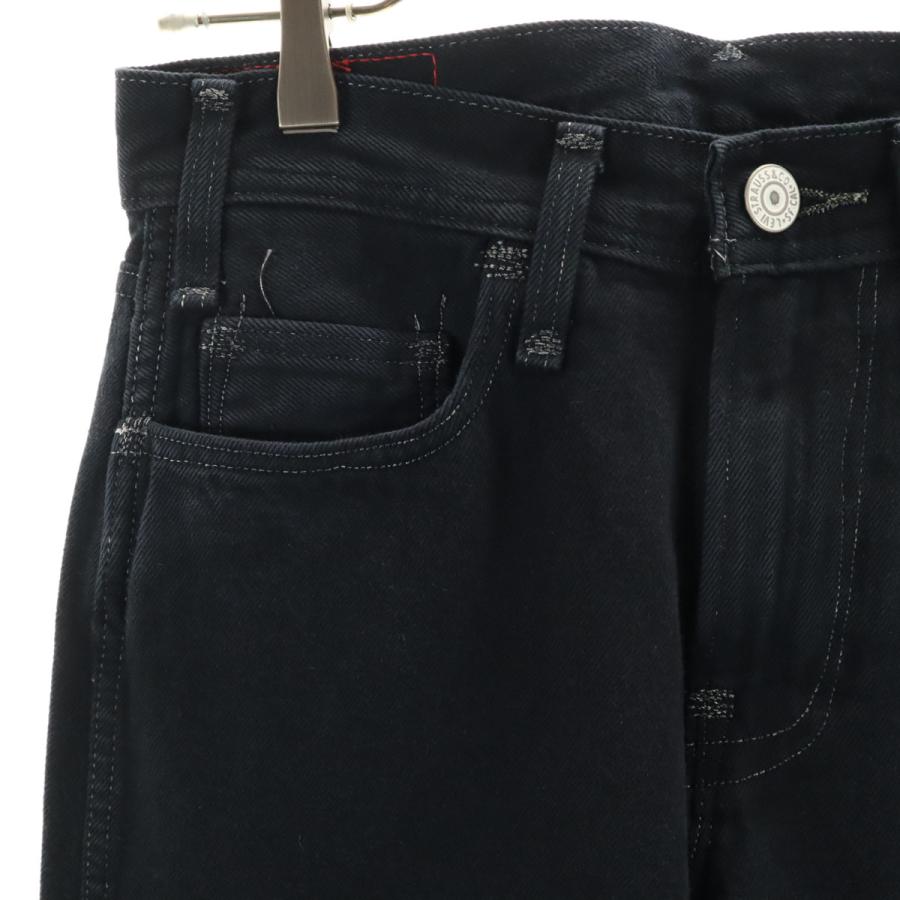 Levi's RED リーバイスレッド 502 テーパードパンツ W28 ブラック