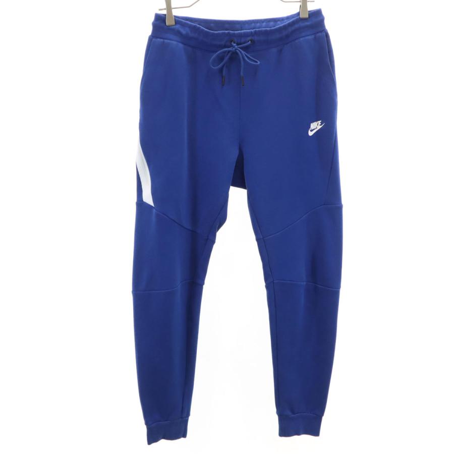 訳あり Nike テック テックフリース ブルー 青 NIKE（ナイキ） テックフリース ジョガーパンツ S ブルー メンズ 古着