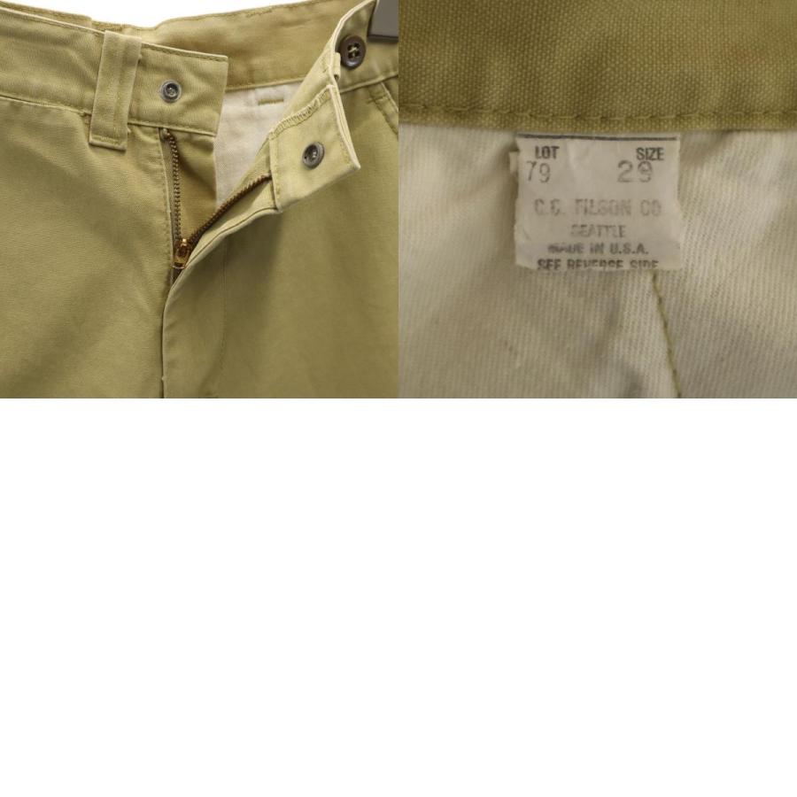 FILSON（フィルソン） USA製 ロングパンツ W29 ベージュ メンズ 古着
