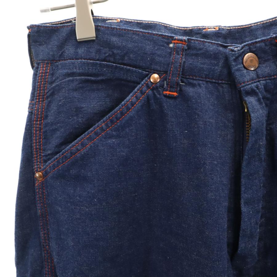 古着 WORKERS K&T H MFG Co. ワーカーズ ワーク デニムパンツ W30 インディゴブルー ジーンズ メンズ WORKERS K&T H MFG Co.（ワーカーズ） ワーク デニムパンツ W30