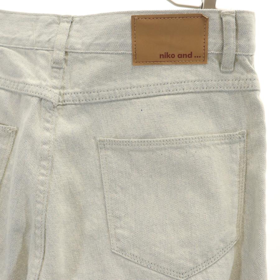 niko and...JEANS ニコアンドジーンズ テーパードデニムパンツ S 