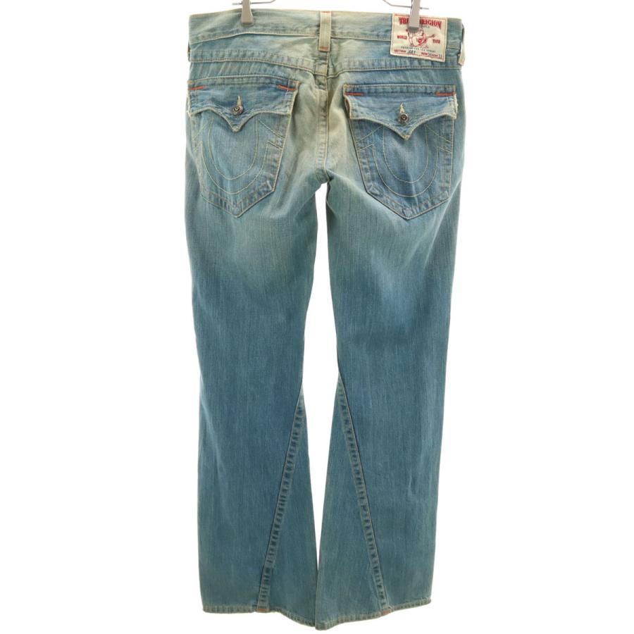 USA製 フレアデニムパンツ 25TRUE RELIGION トゥルーレリジョン TRUE RELIGION（トゥルーレリジョン） USA製 フレアデニムパンツ W34