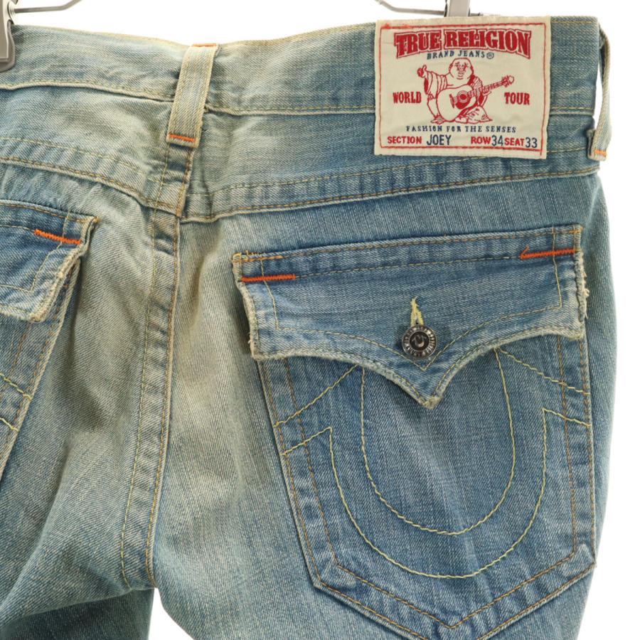 TRUE RELIGION（トゥルーレリジョン） USA製 フレアデニムパンツ W34