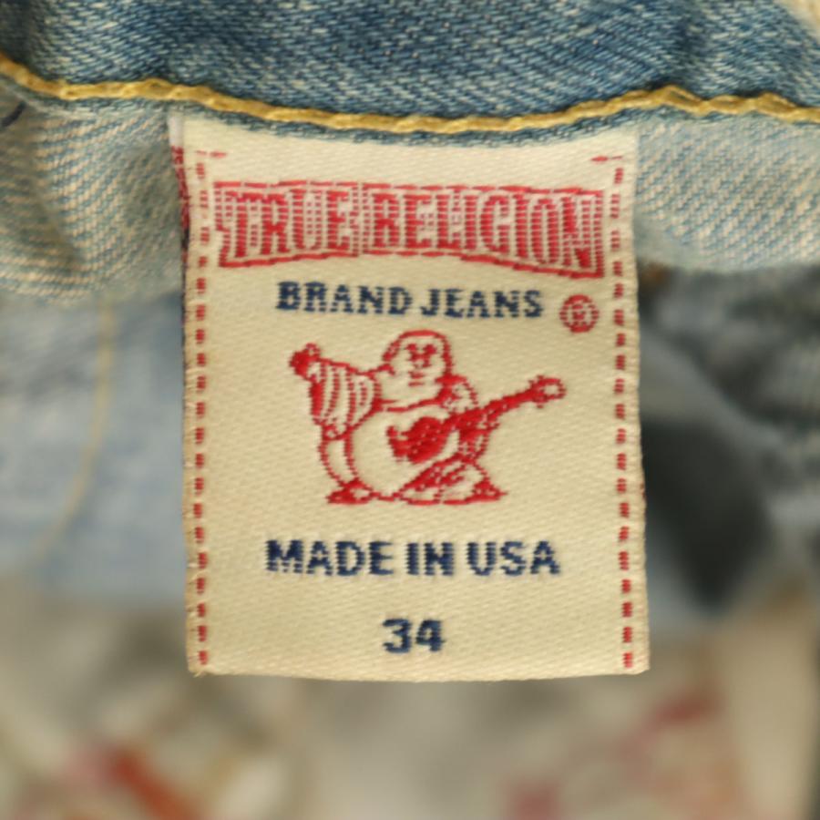 TRUE RELIGION（トゥルーレリジョン） USA製 フレアデニムパンツ W34