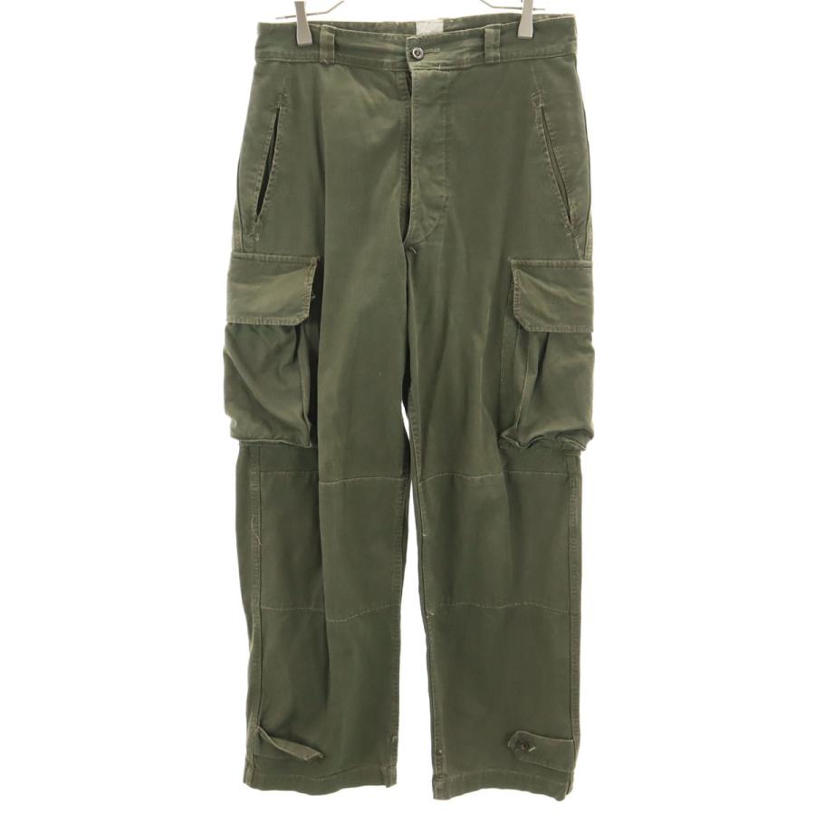 限定セール！超名品　希少　1950年前期！フランス軍 M-47 カーゴパンツ FRENCH ARMY フランス軍 50s ヴィンテージ M47 カーゴパンツ W31