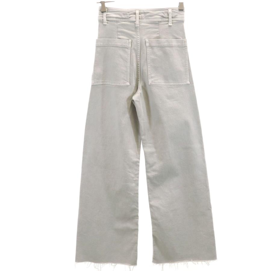ZARA（ザラ） ストレッチ ワイドパンツ XS グレー系 レディース 古着