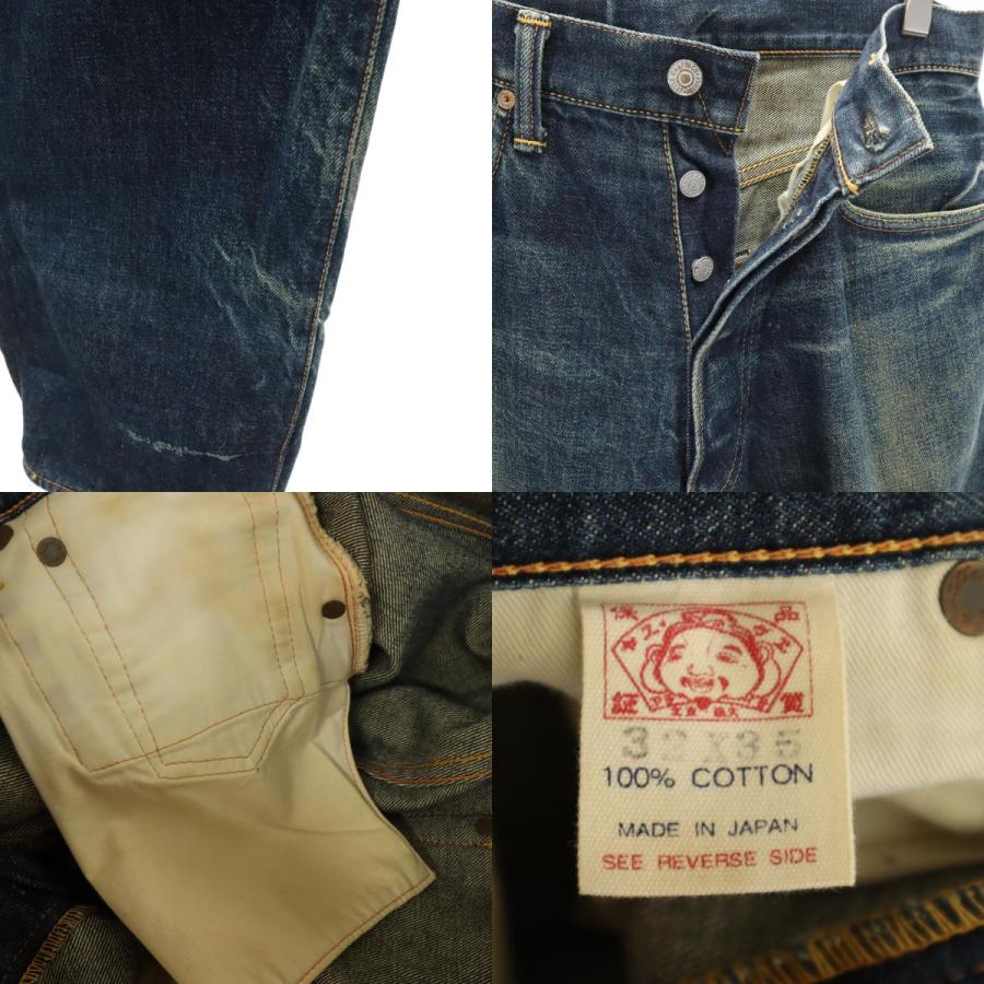EVISU エヴィス デニム ジーンズ 日本製 カモメペイント W32程度 EVISU（エヴィス） 日本製 No.2 戎 カモメ ペイント デニムパンツ W32