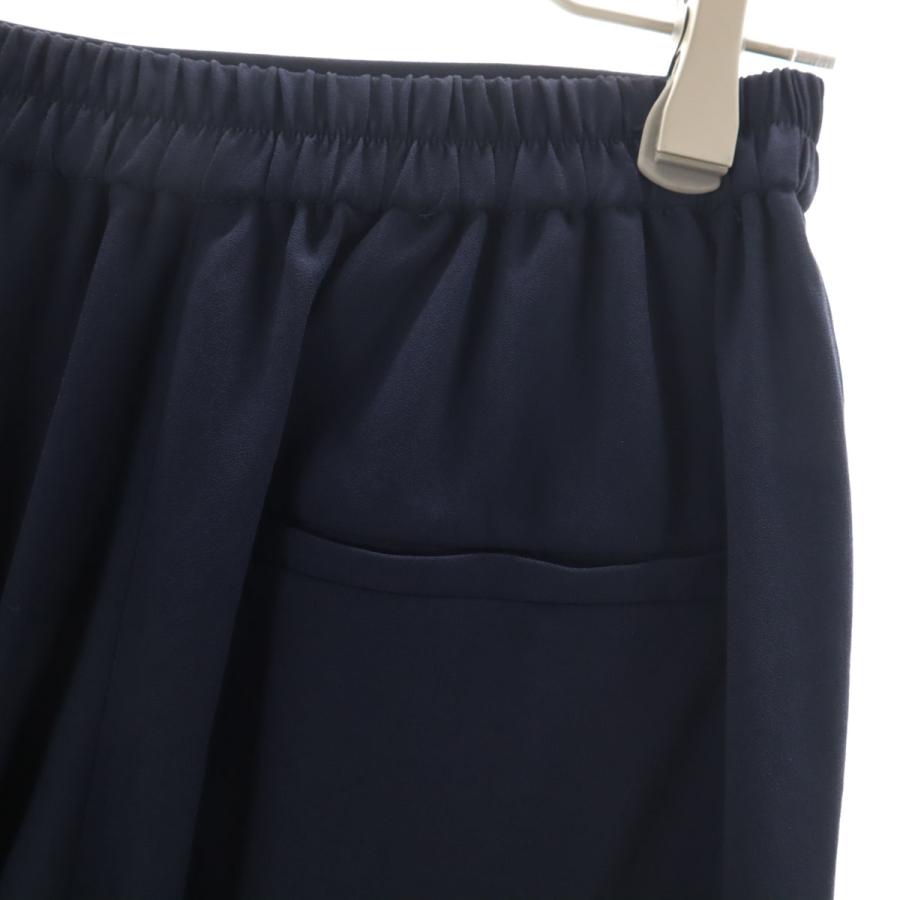 theory（セオリー） フレアパンツ ネイビー レディース 古着 中古