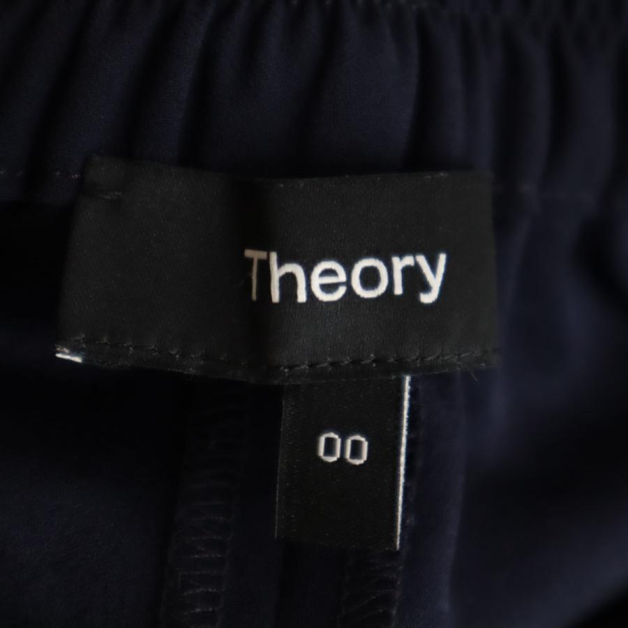 theory（セオリー） フレアパンツ ネイビー レディース 古着 中古
