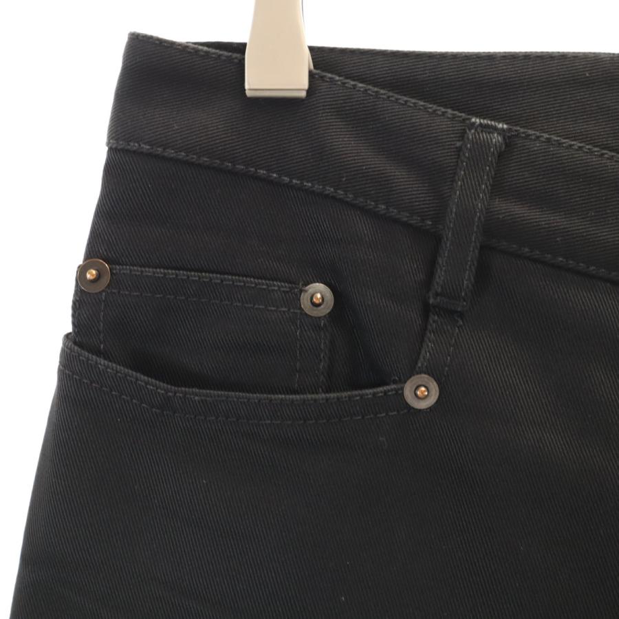 古着 BALENCIAGA バレンシアガ イタリア製 ロングパンツ 46 ブラック メンズ BALENCIAGA（バレンシアガ） イタリア製 ロングパンツ 46 ブラック